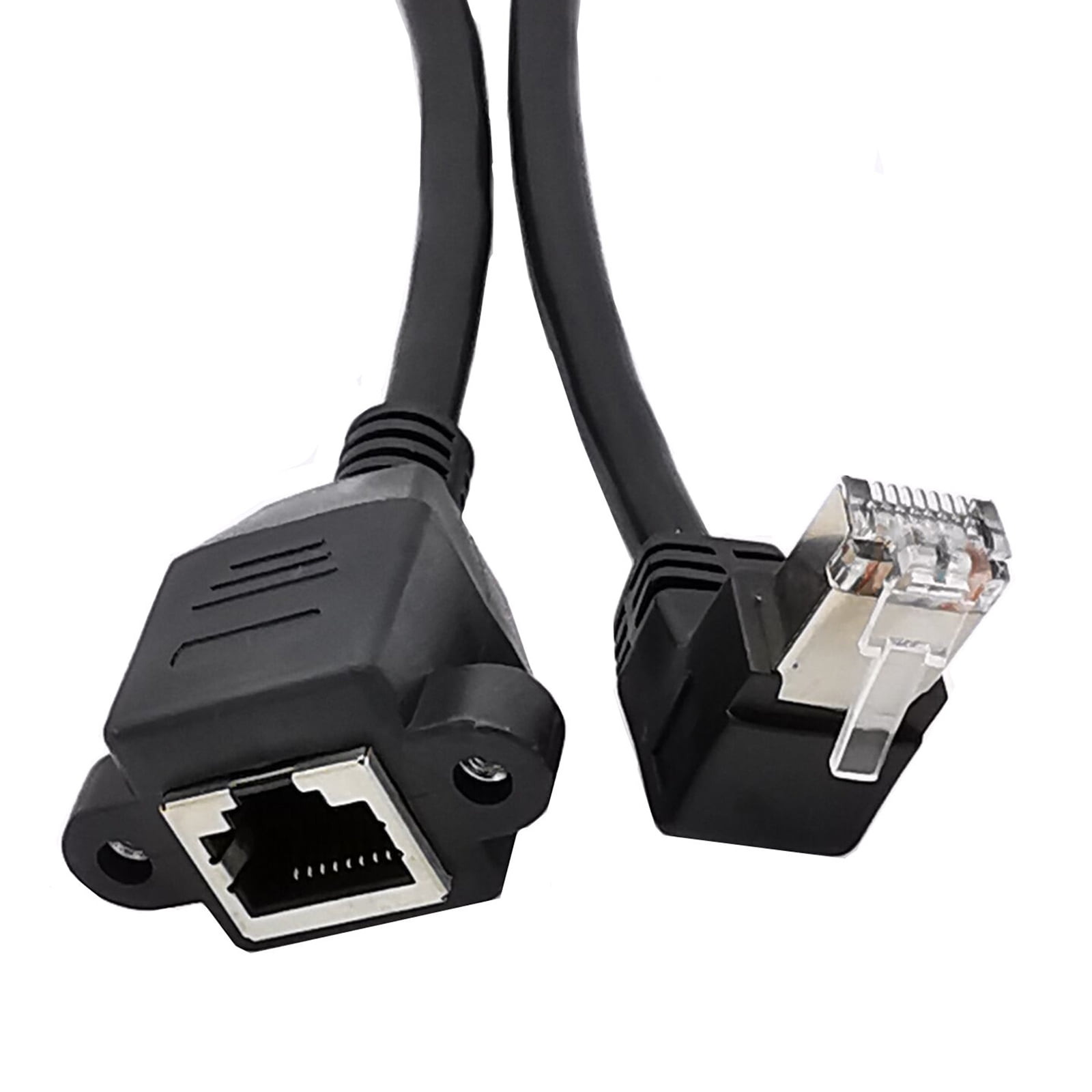 90 Degree Ethernet Cable Left/Right/Up/Down Bend Line Space Efficient ...