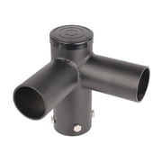 90 Degree Horizontal Twin Spoke Mounting Bracket Tenon Adaptor for 2 Lights