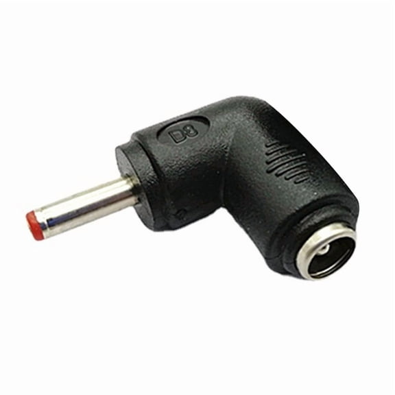 90 Degree Laptops Power Adapter Tip Portable DC5521 to DC35135 Connector Adapter Converter for Notebook Computer