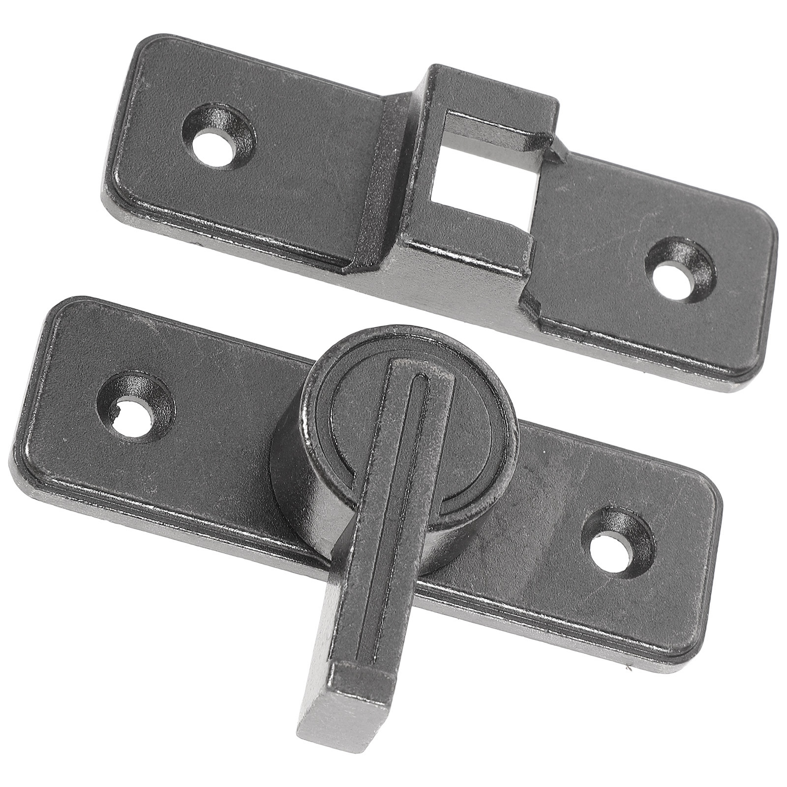 90 Degree Lock Bolt Right Angle Door Latch Surface Mounted Locks Screen