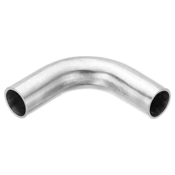 90 Degree Mandrel Bend Elbow, 3/4 Inch OD Steel Exhaust Elbow Exhaust Piping Connector 304 Stainless  HVAC
