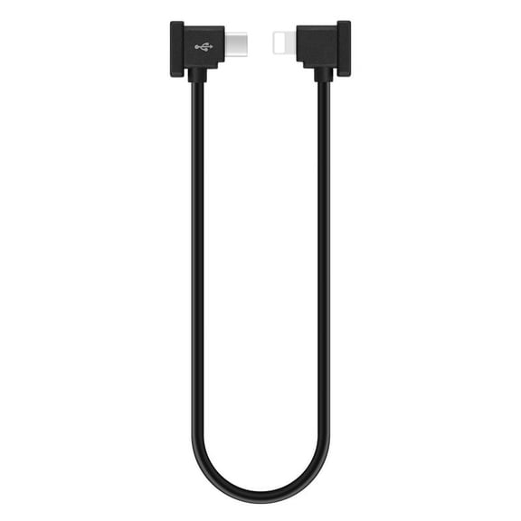 90 Degree Micro to Type C Connector Wire Remote Controller Extension Cord Type-C to Micro USB Cable for DJI Mavic Air 2/Air 2S/Mini 2 /Pocket 2/osmo Pocket