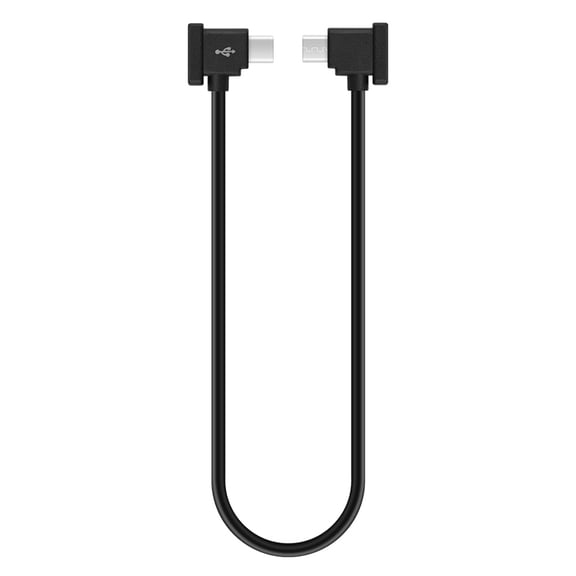 90 Degree Micro to Type C Connector Wire Remote Controller Extension Cord Type-C to Micro USB Cable for DJI Mavic Air 2/Air 2S/Mini 2 /Pocket 2/osmo Pocket