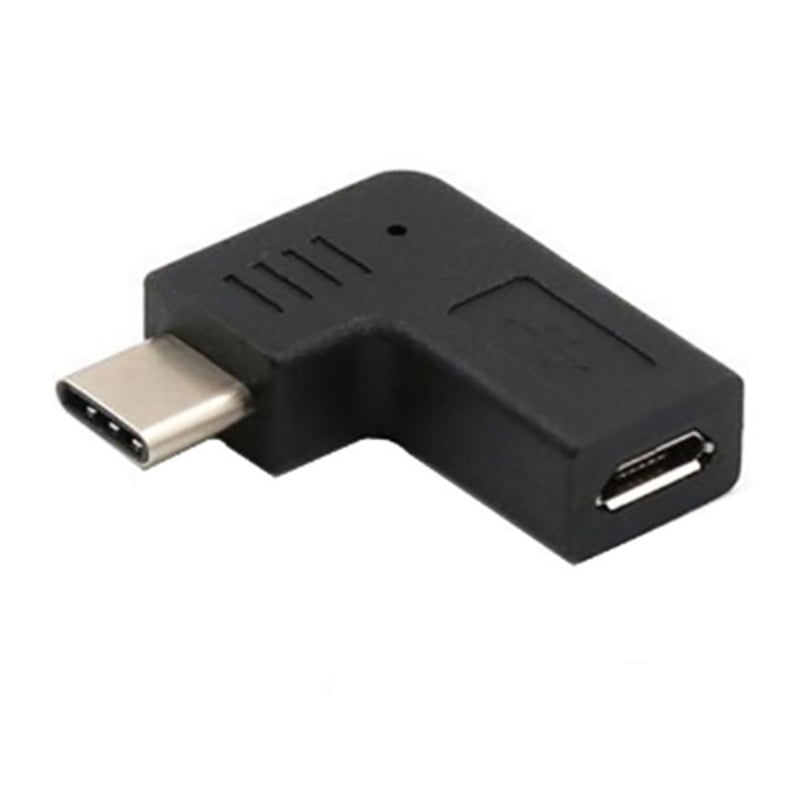 90 Degree Micro USB Input Type C Output Adapter Female to Male ...