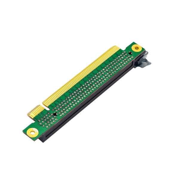 90 Degree PCIExpress3.0 16x Male to Female Risers Card Right Angled PCIE x16 to 16x Slot Protect Tool Adapters 1U Case