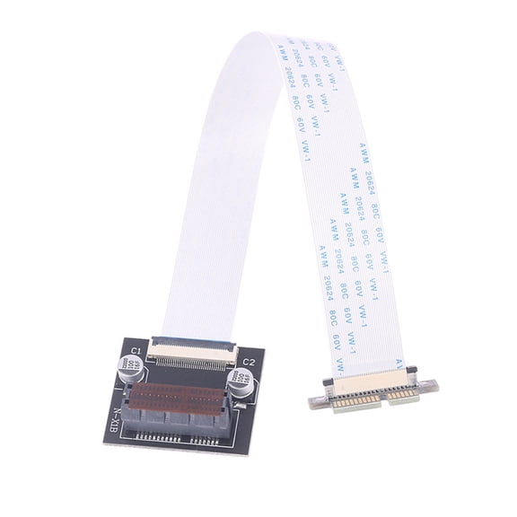90 Degree PCIe 1X Flexible Risers Cable Reinforced FPC Construction Secure Mounting For Workstations And Enclosures