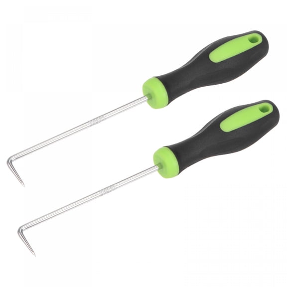 90 Degree Pick Hook 6.69" Puller Remover Removal Tool for Oil Seal/O-rings, Gasket, Hose 2Pcs