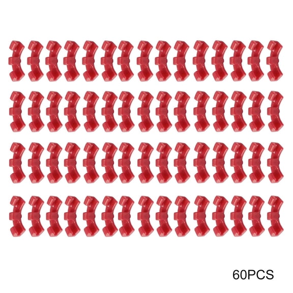 90 Degree Plant Benders Planting Trainer, 60Pcs, Suitable For Smaller Branches, Manipulate The Way Your Plant Grows With Plant Benders, Plant Light Training Pipe Benders