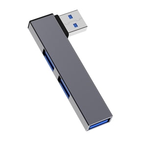 90 Degree USB Type C Hubs Docking Station 4 Port Data Transfer Expander, Fast USB3.0 for Laptop