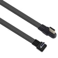 thumbnail image 1 of 90 Degree Quick Charging 45W Fast Charging USB C to USB C Cable Wire Right Angled Data Charging Cable, 1 of 8