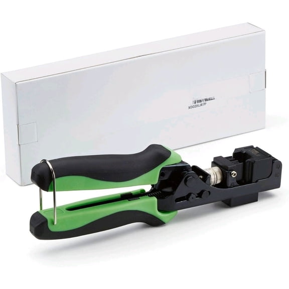 90 Degree RJ45 Keystone Jack Termination Tool, Cat5e/Cat6/Cat6A UTP Ethernet Cable EZ Termination Punch Down for Unshielded Keystone Jacks