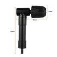 90 Degree Right Angle Adapter Drill Three Jaw Chuck Conversion Head 8Mm