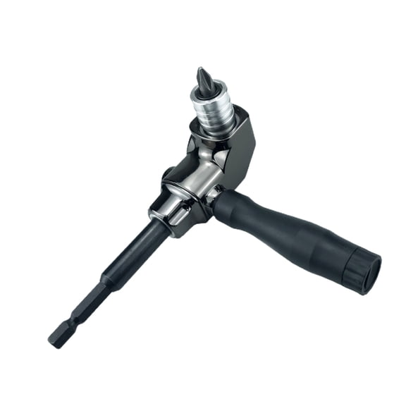 90° Degree Right Angle Attachment Drill Driver Screwdriver Extension Holder