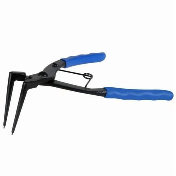 90-Degree Right-Angle Long Nose Pliers Auto Repair Tool is Suitable for Trucks, Motorcycles and Automobiles.