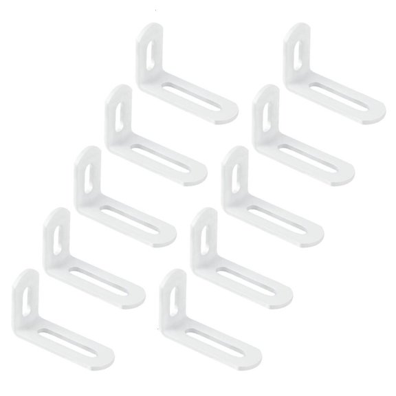 90 Degree Right Angles Metal Brackets for Secure Shelf Furniture Reinforcement