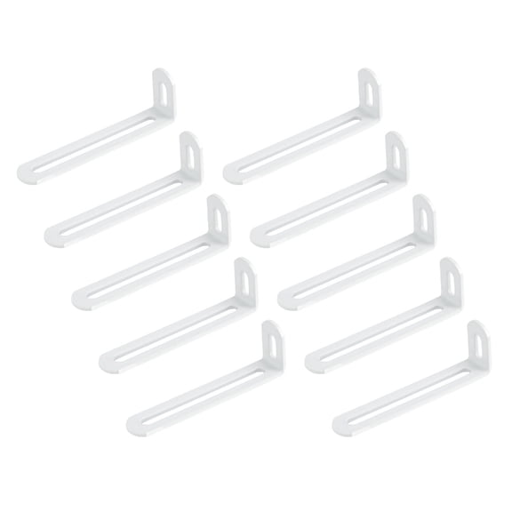 90 Degree Right Angles Metal Brackets for Secure Shelf Furniture Reinforcement