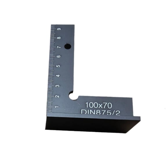 90 Degree Ruler Right Angles Positioning Block Layout Tool for Laboratory Use