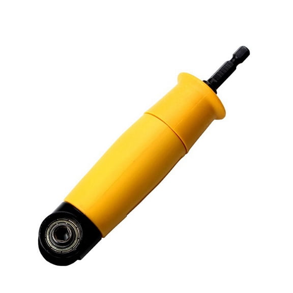 ckepdyeh 90-Degree Screwdriver Electric Screwdriver Electric Drill Corner Extension Fittings Right-Angle Screwdriver
