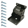 thumbnail image 1 of 90 Degree Self-Locking Folding Hinge, Anti-Corrosion Invisible Connector, Double Clip, Black Bronze Matching Screws,1X Connector, 9X Screws, 1 of 8