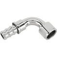 thumbnail image 1 of 90 Degree Socketless Push-On Hose End Fitting, Nickel, -12 AN, 1 of 6