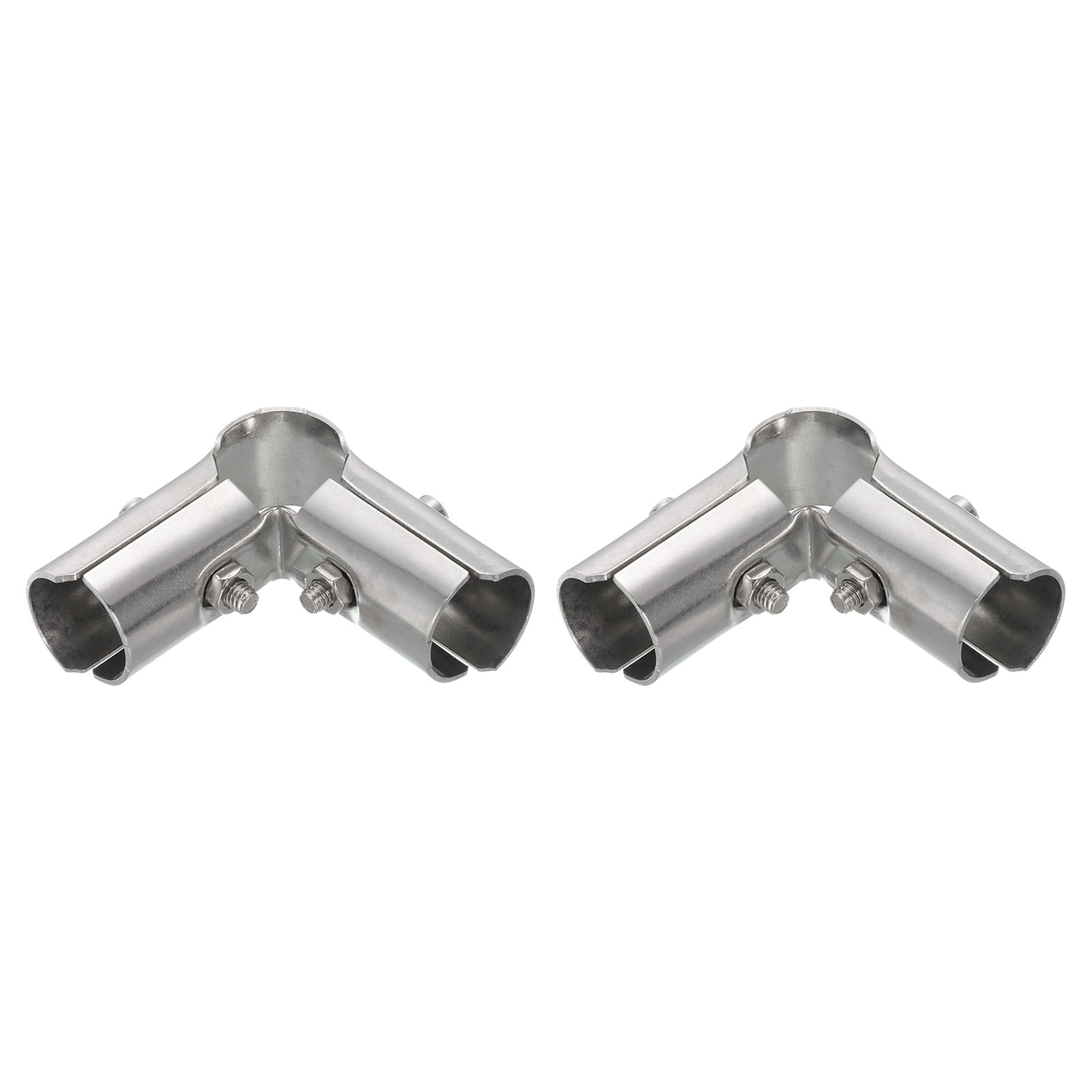 90 Degree Structural Pipe Connector 2 Pack Chain Link Fence Clamp, Fit OD  25mm - Walmart.com
