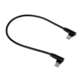 90 Degree USB C to USB C Cable 20cm Short Cord With 40W Fast Charging And 480Mbps Fast Speed Data Sync For Mobile Devices