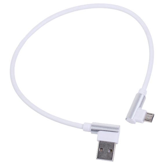 90 Degree USB Cable L Shape Charging Data Sync Cord USB Data Cable Cell Phone Fast Charging