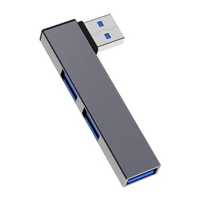 90 Degree USB Type C Hub Docking Station 4 Port Data Transfer Expander, Fast USB3.0 for PC Laptop