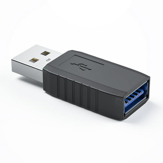 90 Degree USB3.0/2.0 Female to USB3.0/2.0 Male Adapter Converter Extender 10Gbps Data Sync Adapter for Laptop Phone