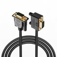 90 Degree VGA Cable,1080P Full HD Right Angle VGA Male to VGA Male