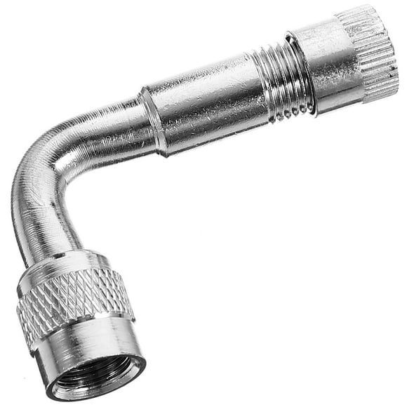 90 Degree Valve Stem Motorcycle Tire Inflator Pump Hose Accessory Extension