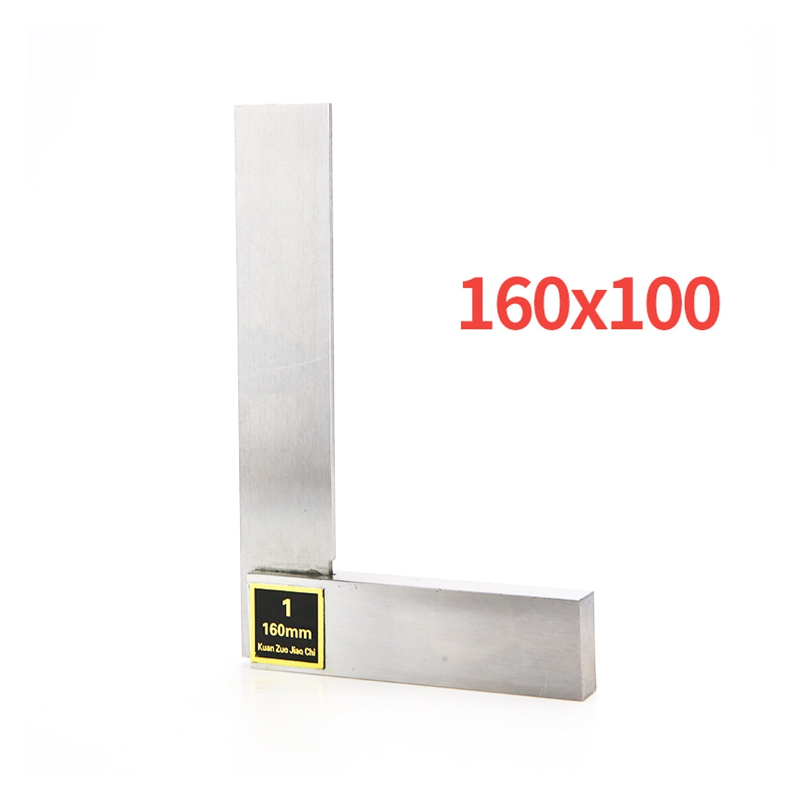 90 Degree Wide Seat Square Ruler Metal Measuring Tools Set Square ...