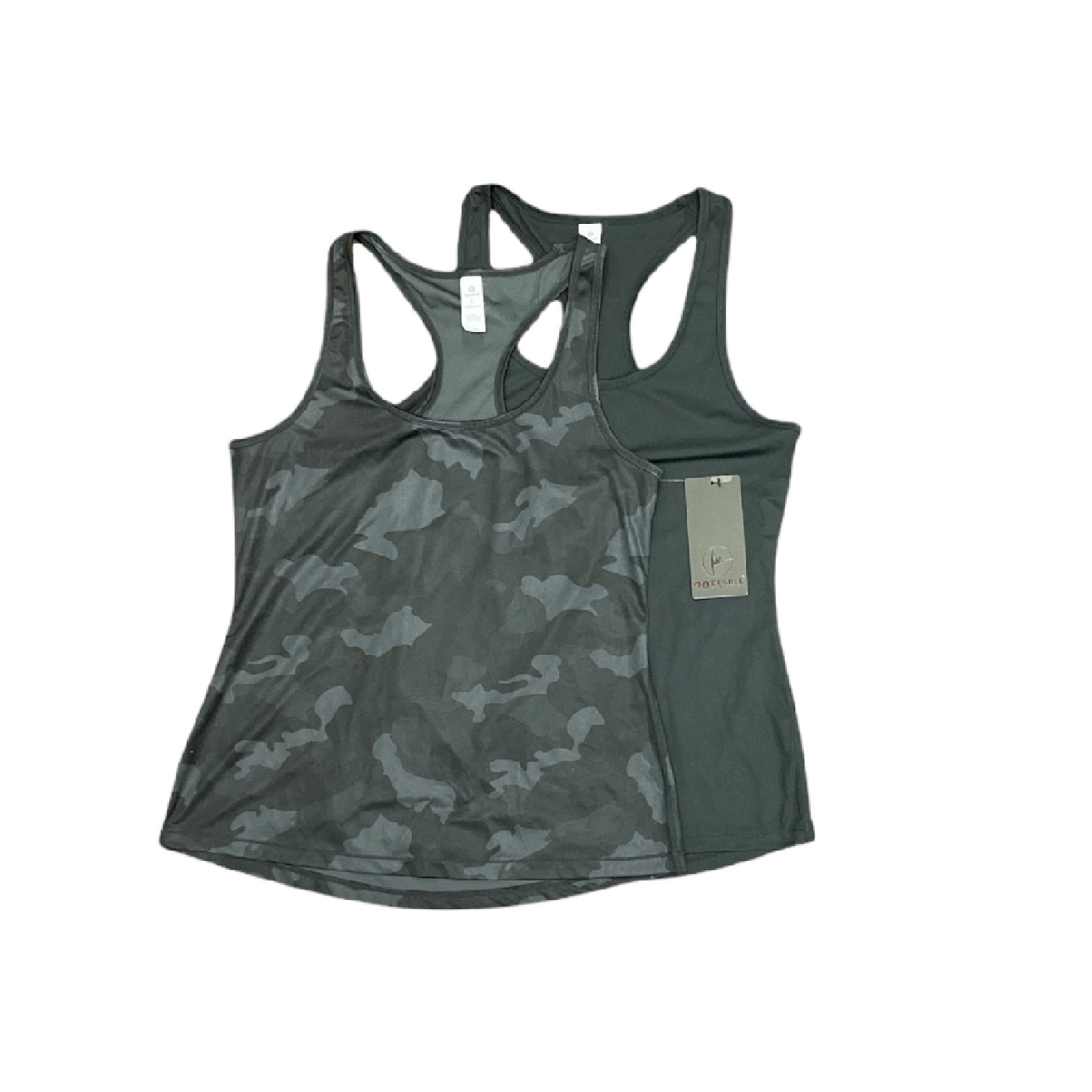 Grey Scale Leaf Camo Fitted Tank Top, Athletic Tank Top, Fitted Tank Tops  for Women, Yoga Tank Top, Workout Tank Top, Active Wear, Gym Tank -   Canada
