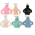 thumbnail image 1 of 90 Degree by Reflex Girls' Warm Long Sleeve Zip Up Hoodie w/ Thumb Holes, 1 of 2