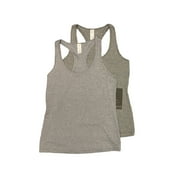 90 Degree by Reflex Womens Racerback Athletic Tank Tops, Moisture Wicking, 2 Pack XS