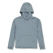 90 DEGREE BY REFLEX 90 Degrees Boys' Long-Sleeve Waffle Hoodie Color: blue Size: 12