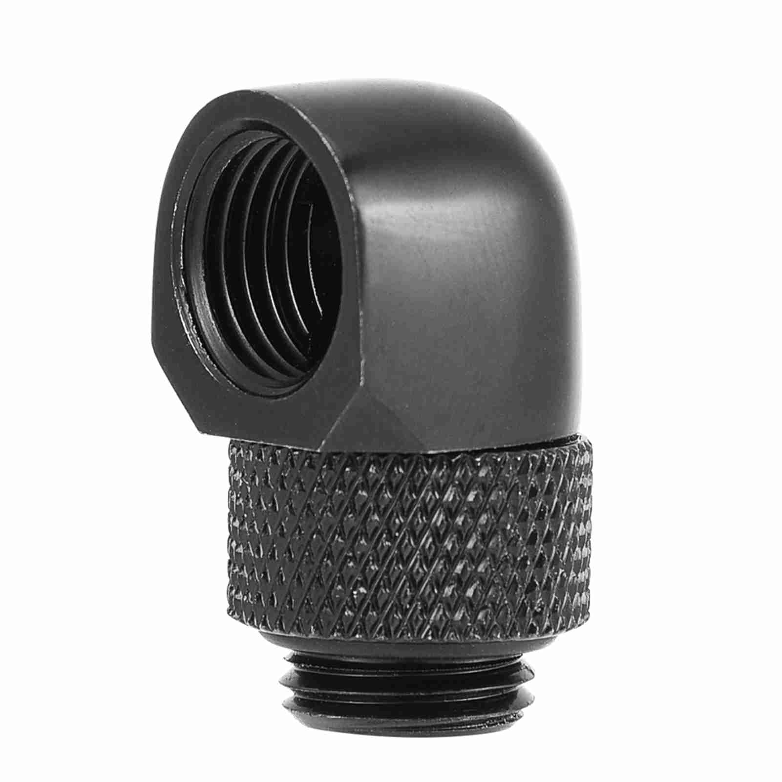90 Degrees PC Water Cooling Two Touch Fitting G1 4 Thread Elbow Barb 90-degrees-pc-water-cooling-two-touch-fitting-g1-4-thread-elbow-barb