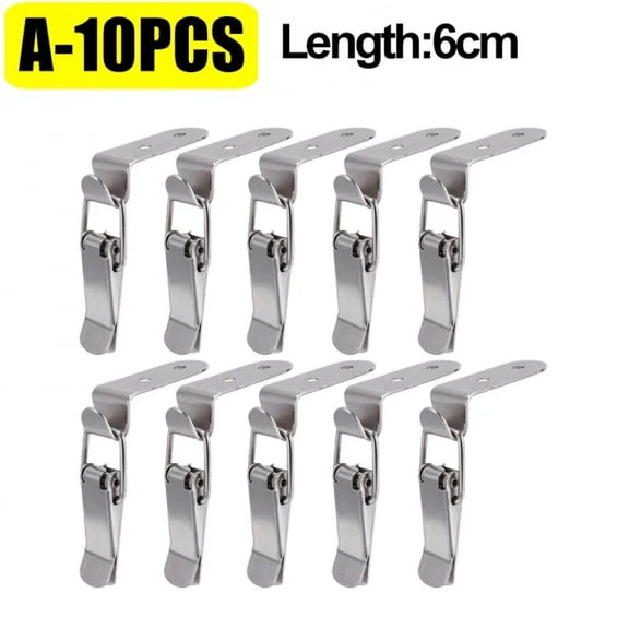 90 °   Duck-mouth Buckle Lock Wooden Boxes Hardware Closure Hasps Snap Lock Clamp Quick Release Latch for Suitcase Drawers Cabinet