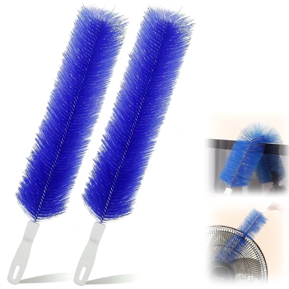 90° Flexible Ceiling & Fan Dust Magnet, Bendable Microfiber Head, Fan Cleaning Brush, Washable Dusters for Cleaning Fans, Blinds, Dryer Vents