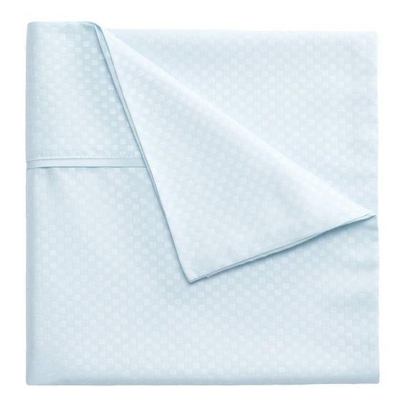 Lavish Home 66-90-K-BL Hypoallergenic Bed Linens with Deep Pocket Fitted Sheet & Embossed Design Brushed Microfiber Sheets Set, Blue - 4 Piece