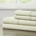 thumbnail image 1 of Lavish Home Embossed Sheet Set - Sage - King, 1 of 4