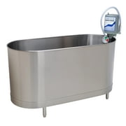 90 Gallons Stationary Sports Hydrotherapy Whirlpool Tub W/ Legs