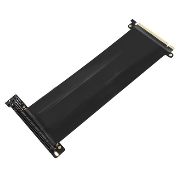 90 Graphics Card Extension Cable PCIExpress Risers Shielded Extender Full Speed PCIE X16 Risers Cable
