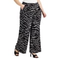 thumbnail image 1 of $90 Inc International Concepts Women Plus Size Tiger Wide-Leg Pants Size 18W, 1 of 1