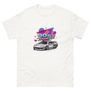 90 JDM drift king japan import classic tee t-shirt White, XL