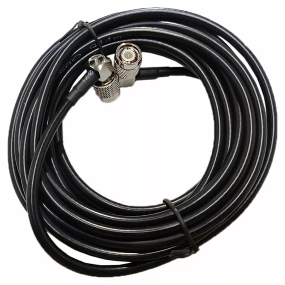 90° Leader Antenna Cable For Gps Ez-Guide 15Ft Tnc Male To Male