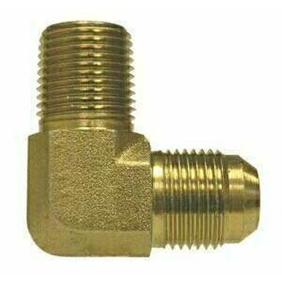 90 Male Elbow 3/4-16 X 1, Shapes Steel 37 Degree JIC Flare, Hydraulics