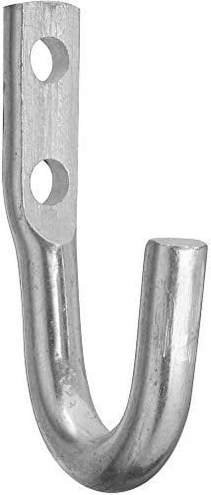 1 Double J Stainless Steel Wire Hook: 3,000 lbs. BS WHS252