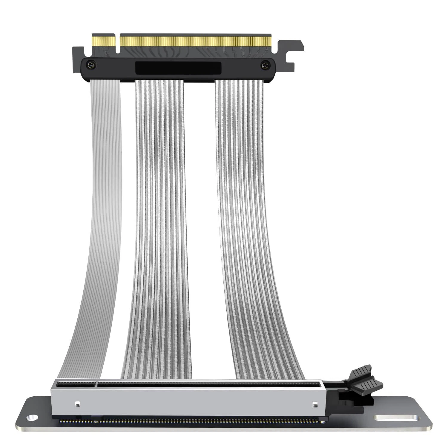 90° PCIE 5.0 16X GPU Graphics Card Riser Cable Gen5 GPU Adapter ...