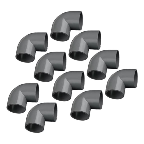 90 PVC water pipe fittings, diameter 50 mm, PVC-U casing joint bonding